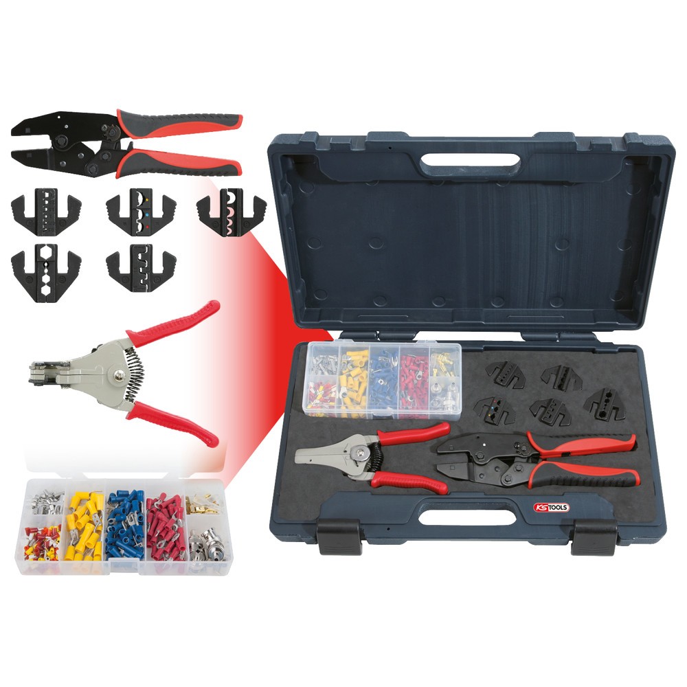 Produktabbildung Nr. 7: KS TOOLS Automatik-Crimpwerkzeug-Satz, 283-tlg