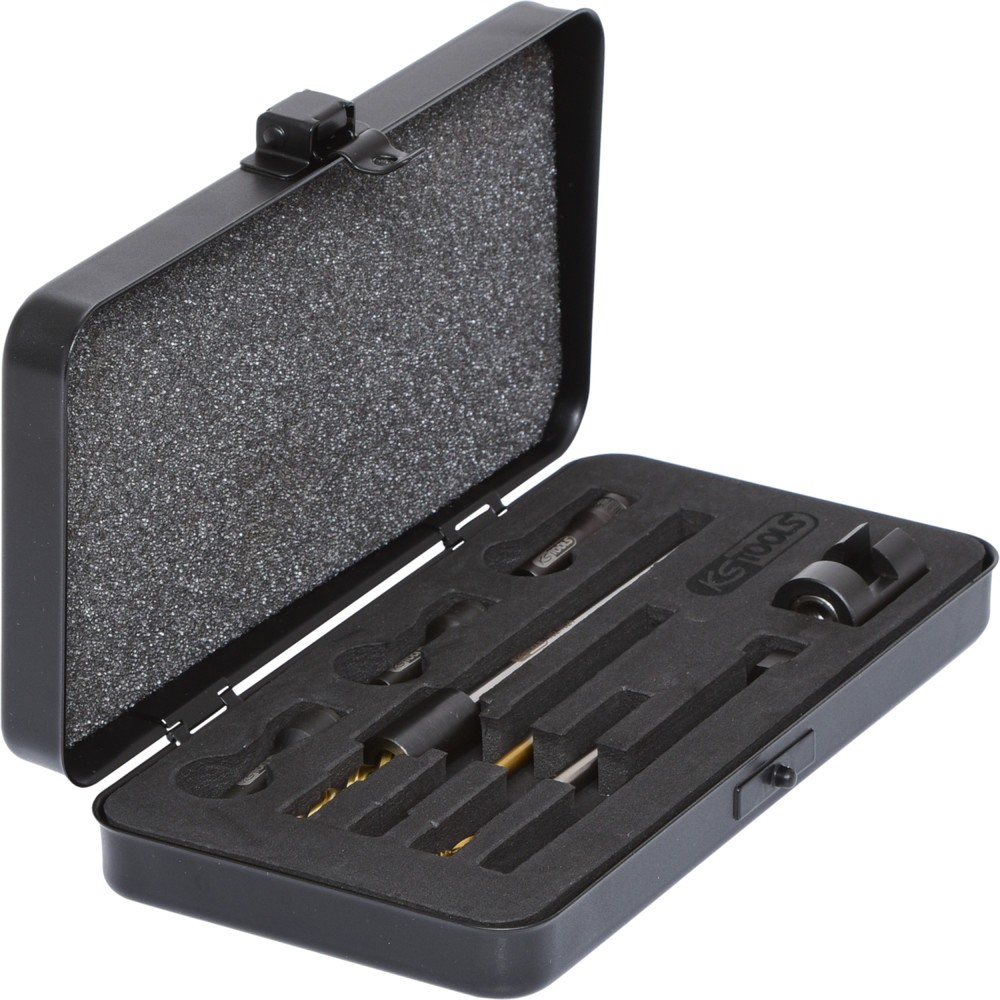 Produktabbildung Nr. 14: KS TOOLS Universal Glühkerzen-Ausbohrsatz M8 x 1, 8-tlg