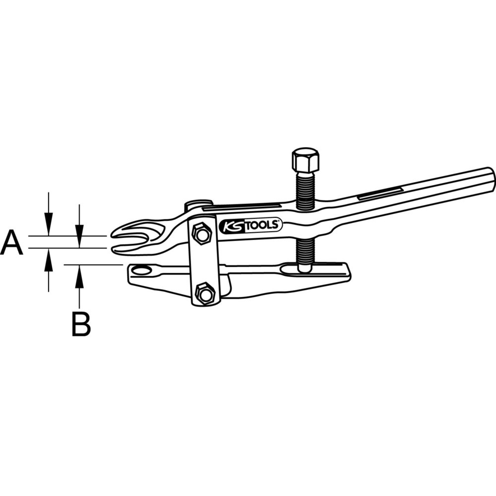 Produktabbildung Nr. 1: KS TOOLS Universal-Kugelgelenk-Ausdrücker, 18mm