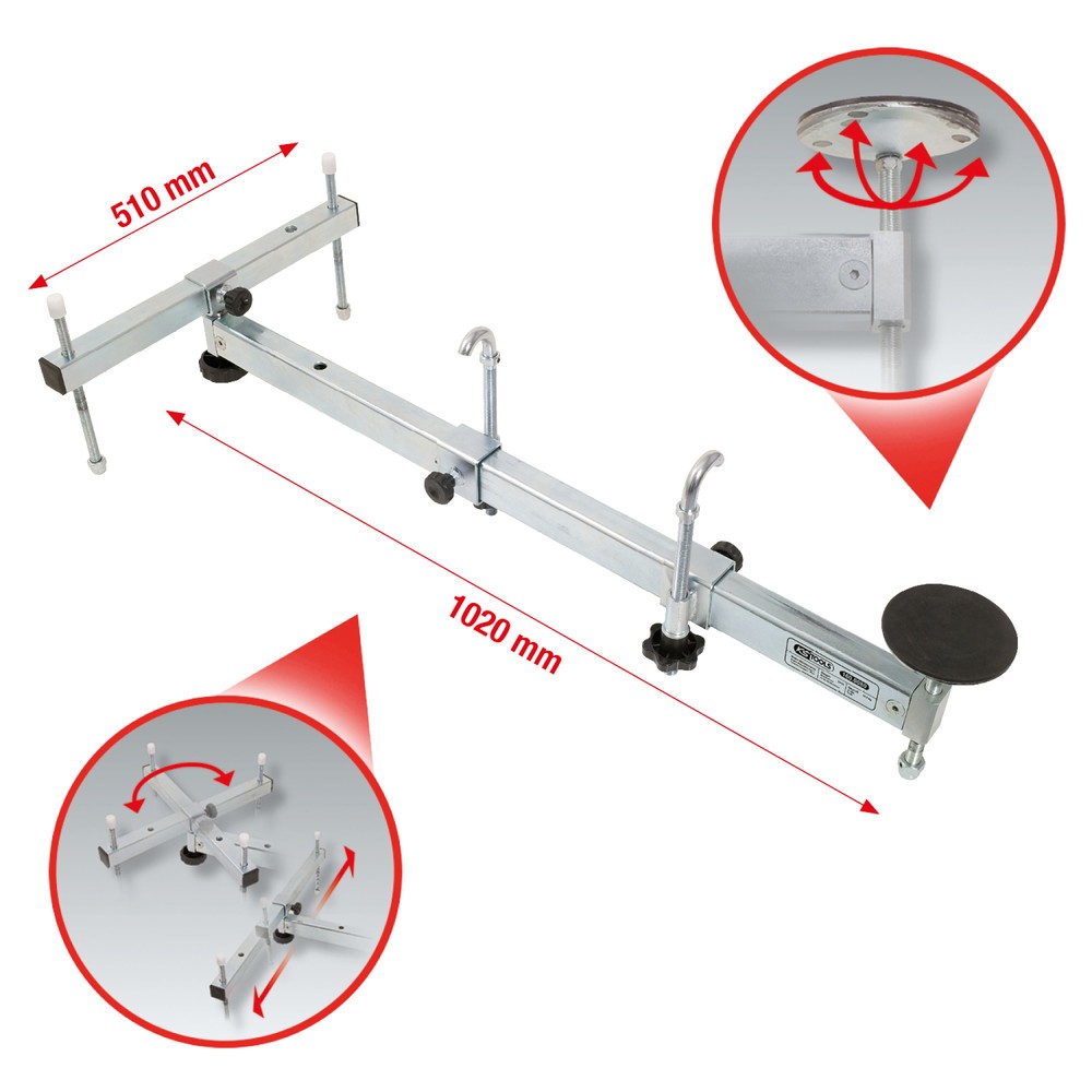 Produktabbildung Nr. 9: KS TOOLS Universal Motor-Stütztraverse
