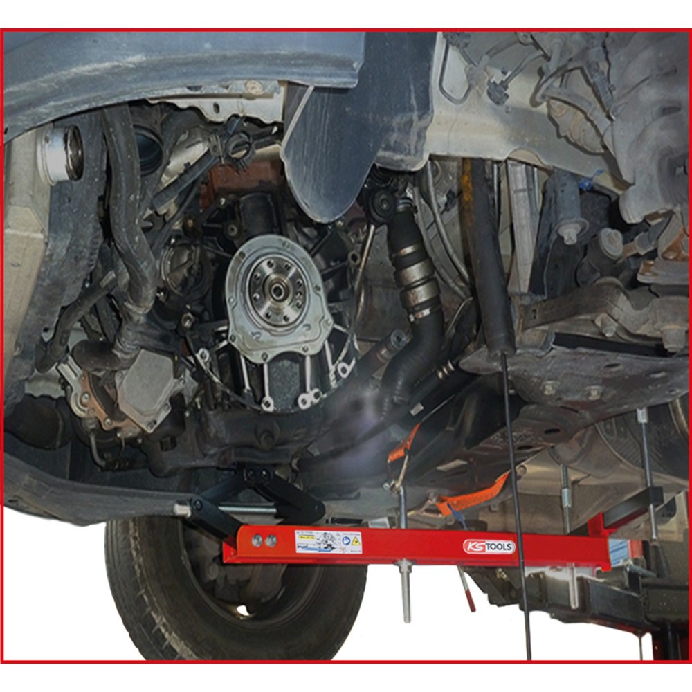 Produktabbildung Nr. 4: KS TOOLS Universal Motor-Stütztraversen-Satz, 4-tlg