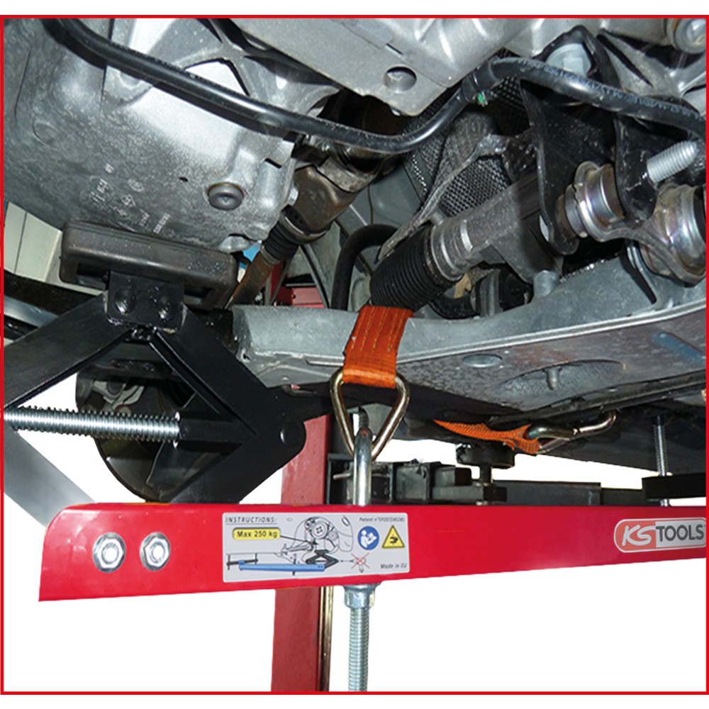 Produktabbildung Nr. 6: KS TOOLS Universal Motor-Stütztraversen-Satz, 4-tlg
