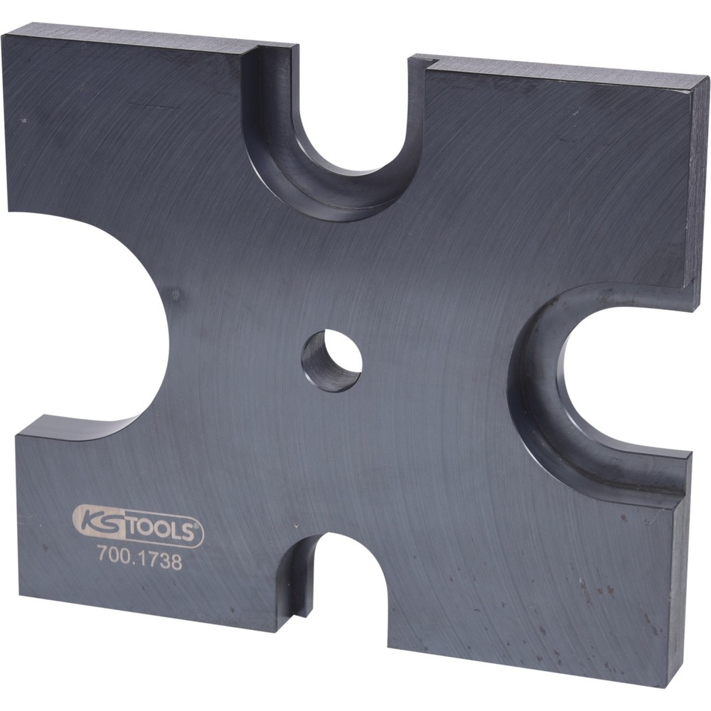 Produktabbildung Nr. 2: KS TOOLS Universal Prismenplatte Ø 40,0 / 63,0 / 75,0 / 80 mm