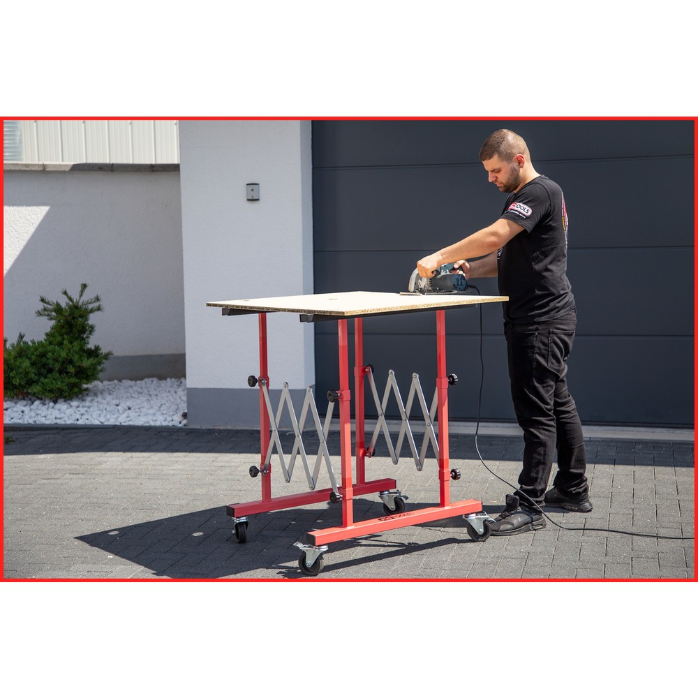 Produktabbildung Nr. 4: KS TOOLS Universal Teleskop-Mehrzweckwagen, 257-1380mm