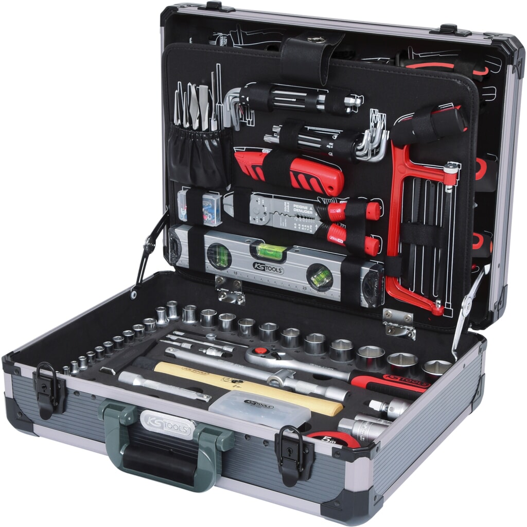 KS TOOLS 1/4"+1/2" Werkzeug-Satz, 127-tlg Produktabbildung: KS TOOLS 1/4"+1/2" Werkzeug-Satz, 127-tlg