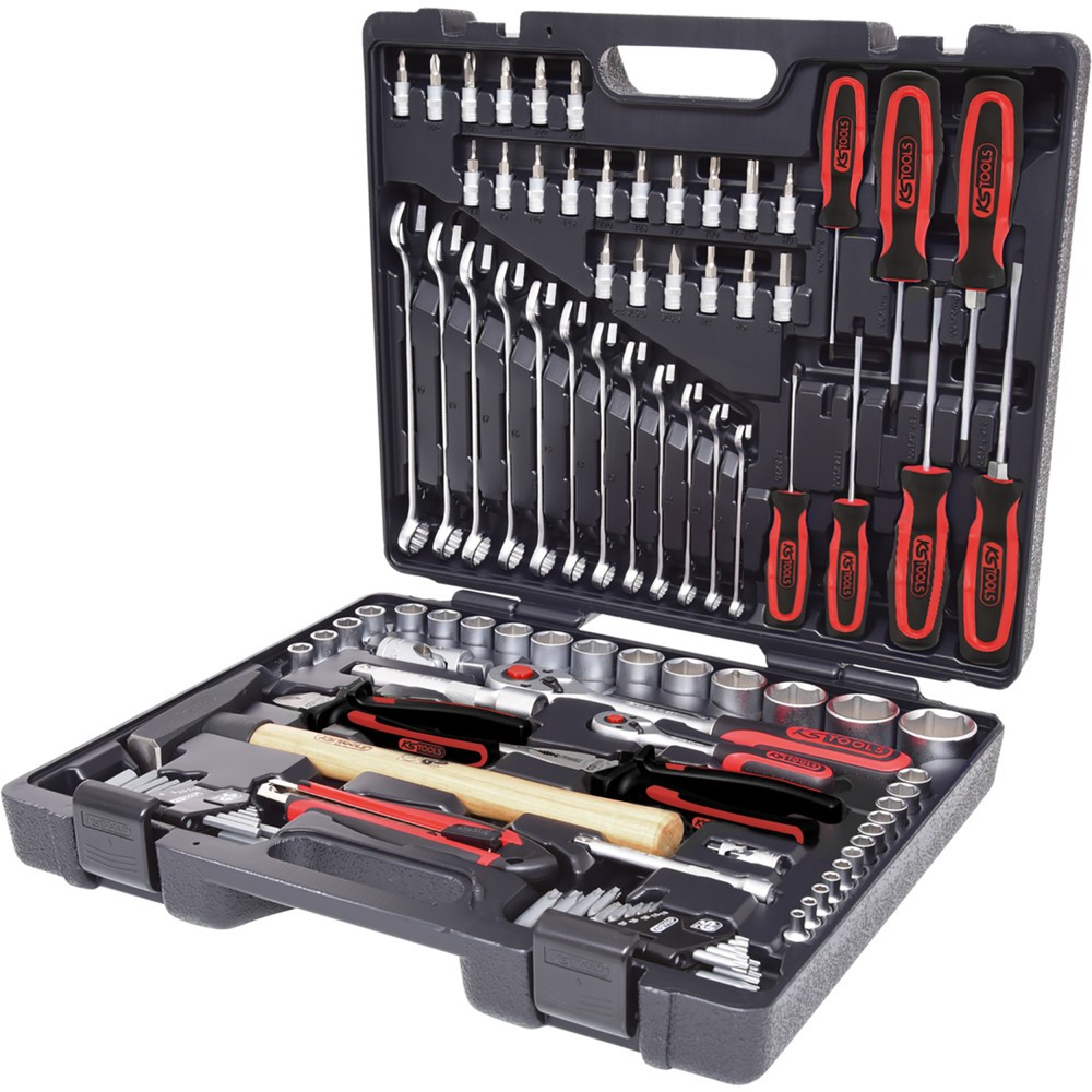 Produktabbildung Nr. 2: KS TOOLS 1/4"+1/2" Universal-Werkzeug-Satz, 97-tlg