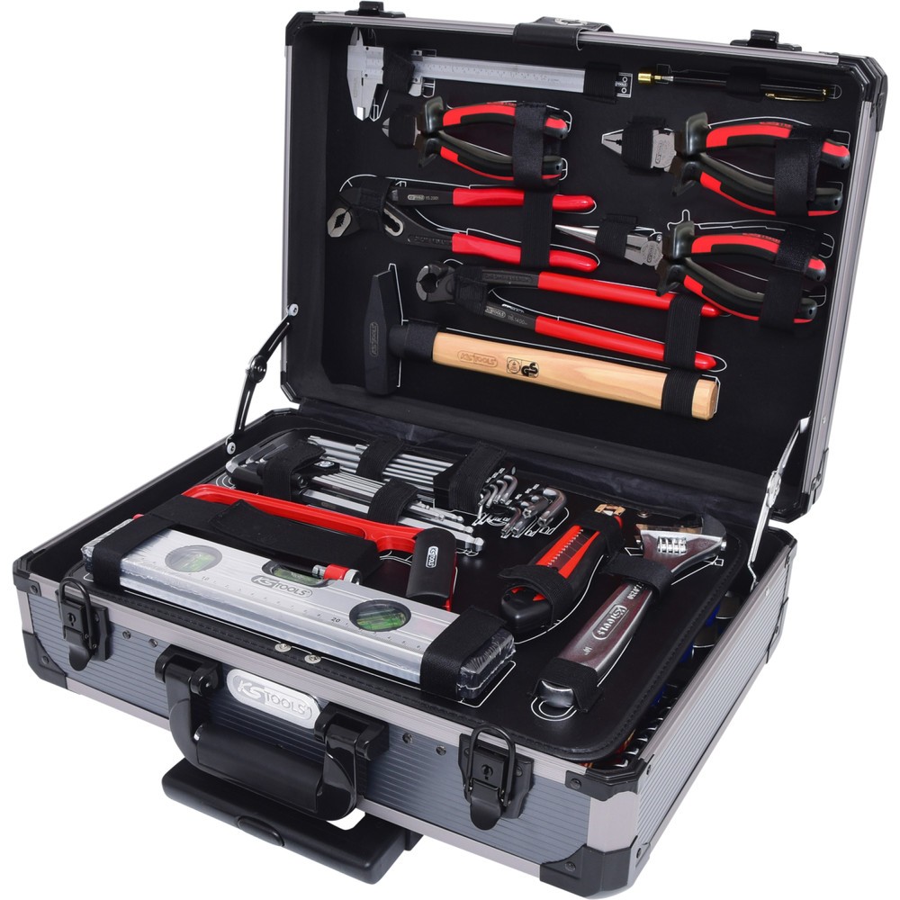 Produktabbildung Nr. 6: KS TOOLS 1/4"+1/2" Universal-Werkzeug-Satz, 130-tlg