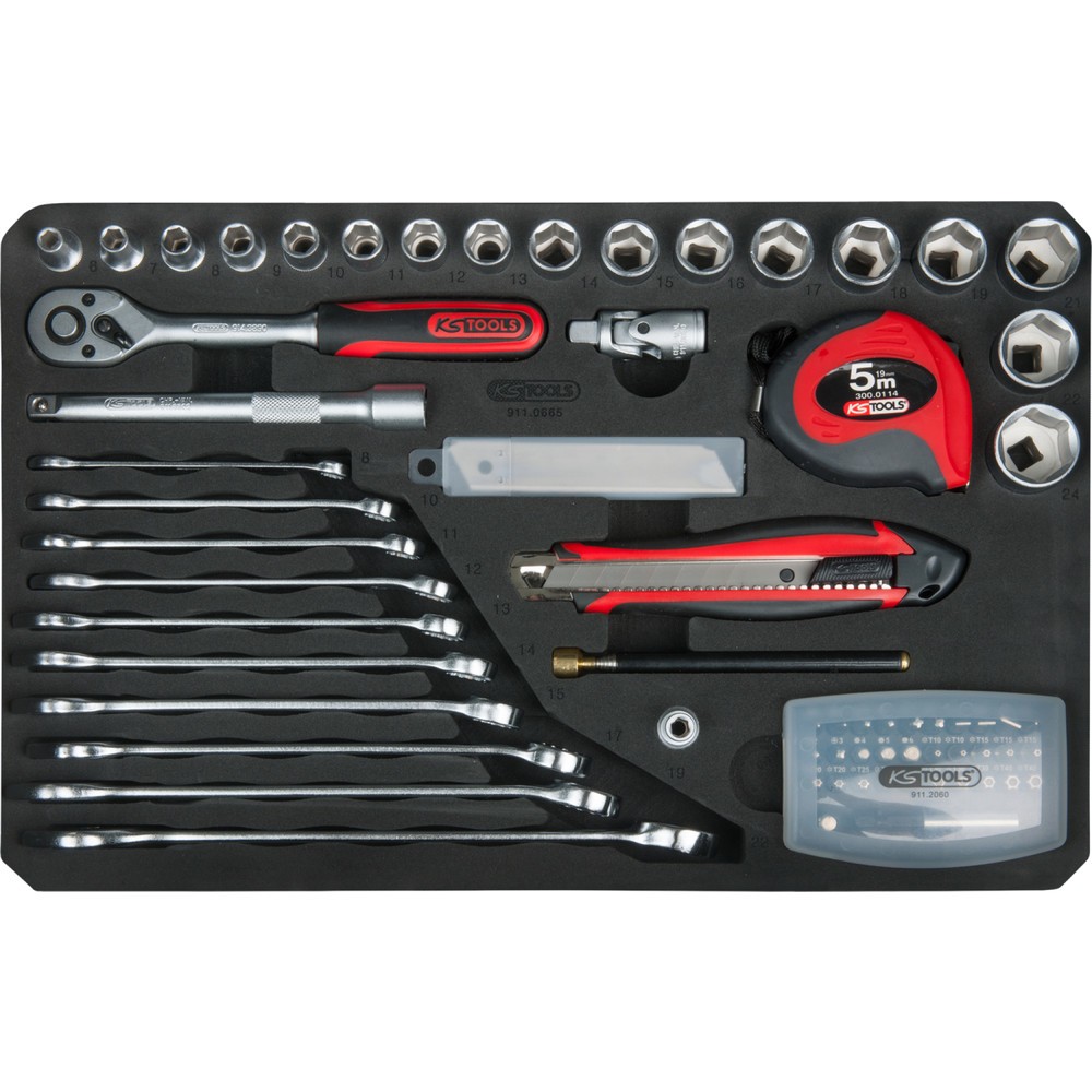 Produktabbildung Nr. 5: KS TOOLS 3/8" Universal-Werkzeug-Satz, 165-tlg