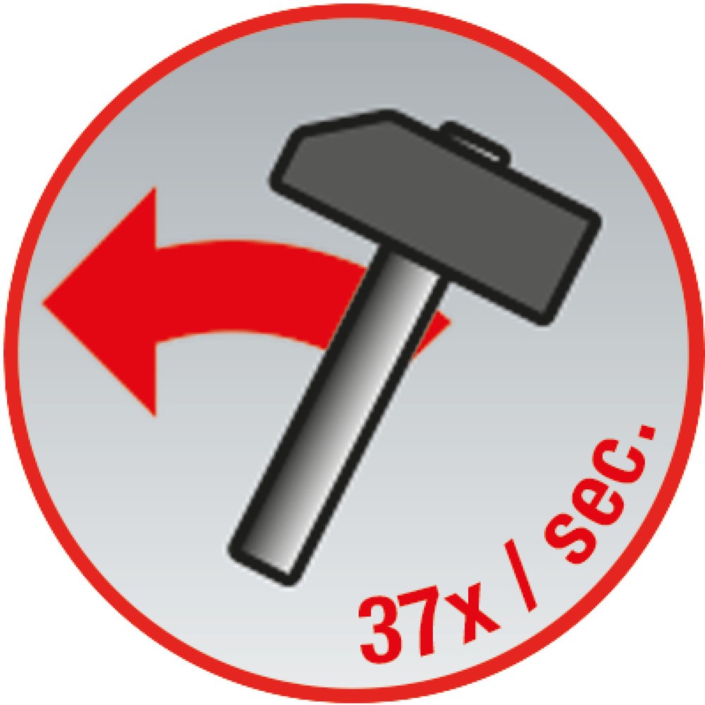 Produktabbildung Nr. 9: KS TOOLS Vibro-Impact Druckluft-Meißelhammer-Satz, 6-tlg