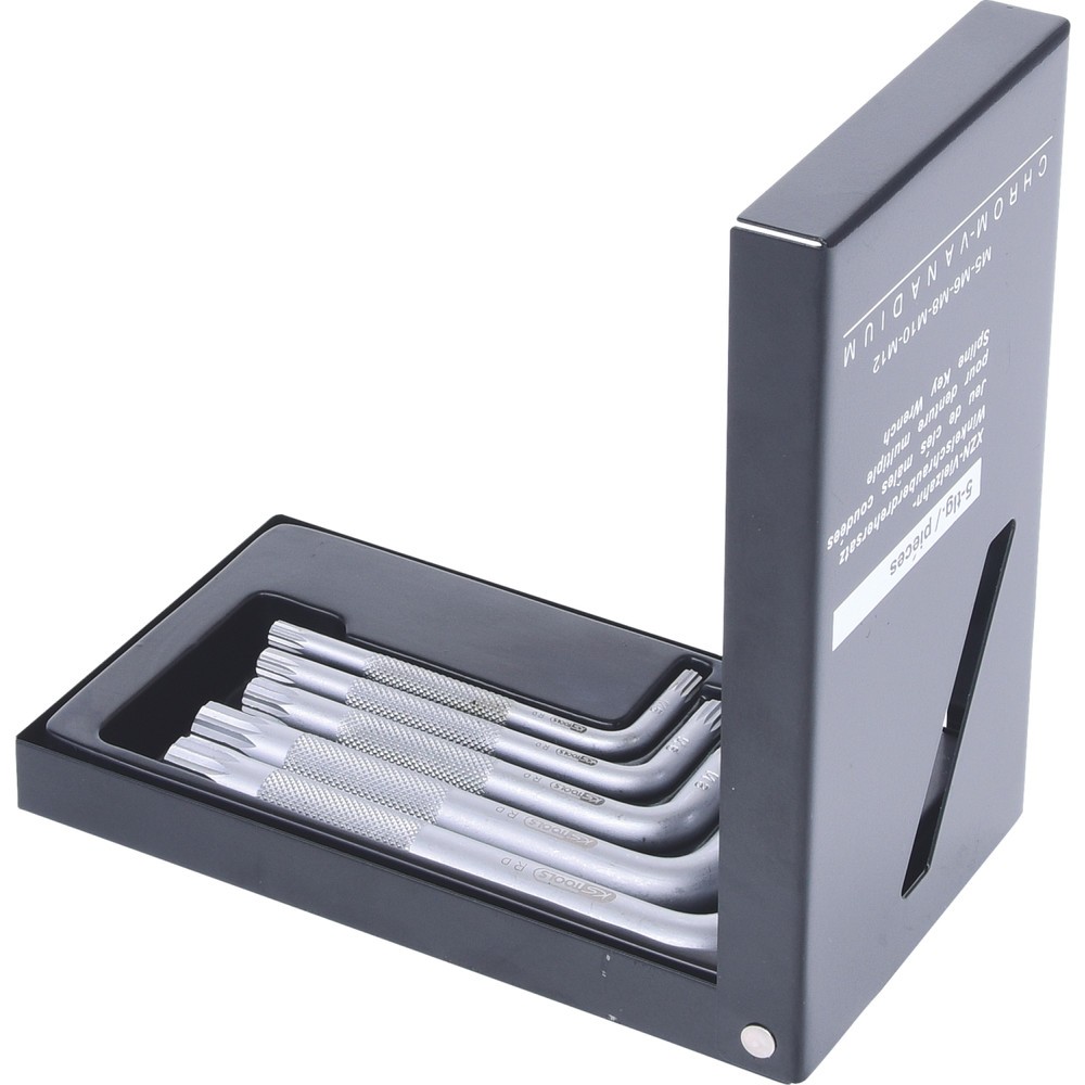 Produktabbildung Nr. 2: KS TOOLS XZN-Winkelstiftschlüssel-Satz, kurz, 5-tlg