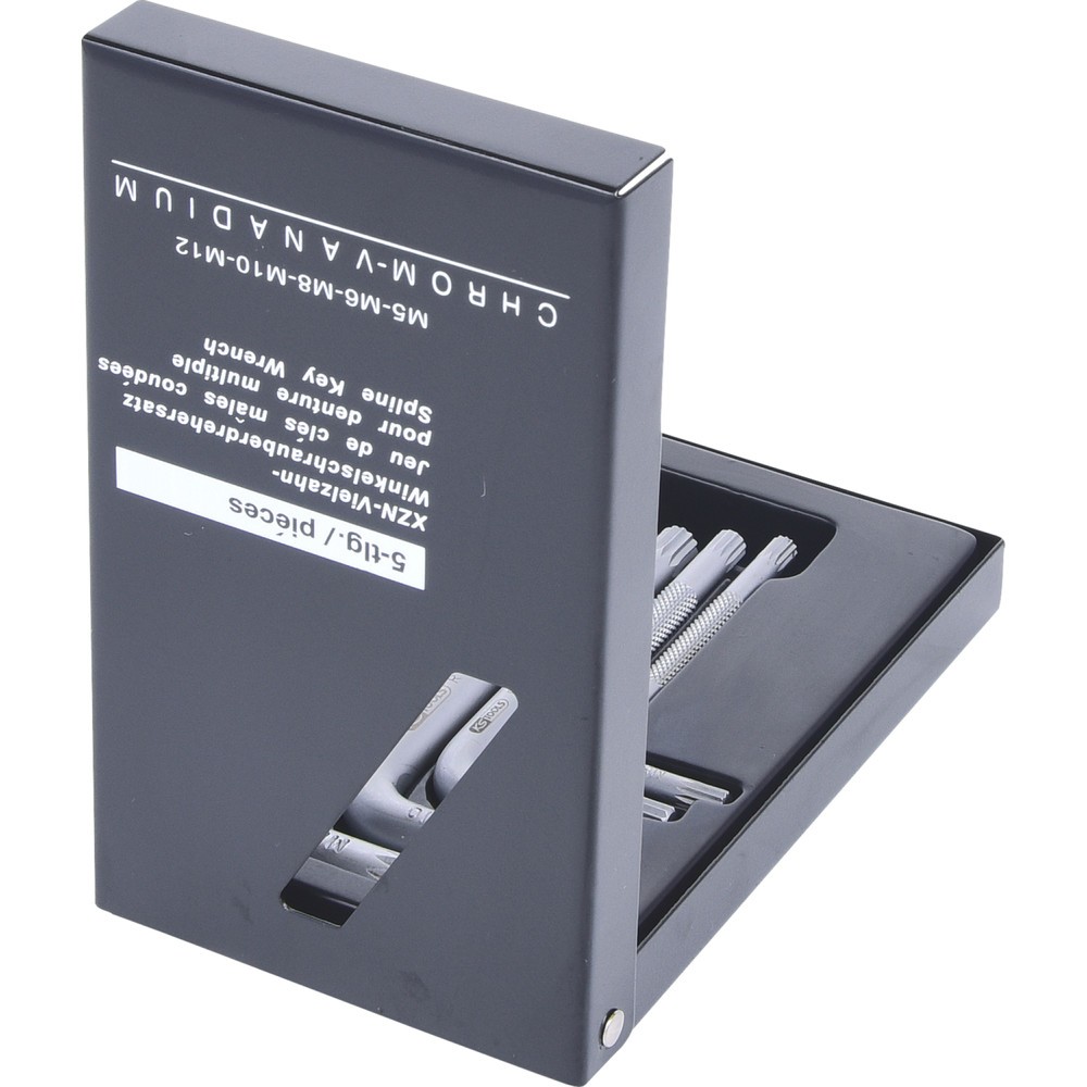 Produktabbildung Nr. 3: KS TOOLS XZN-Winkelstiftschlüssel-Satz, kurz, 5-tlg