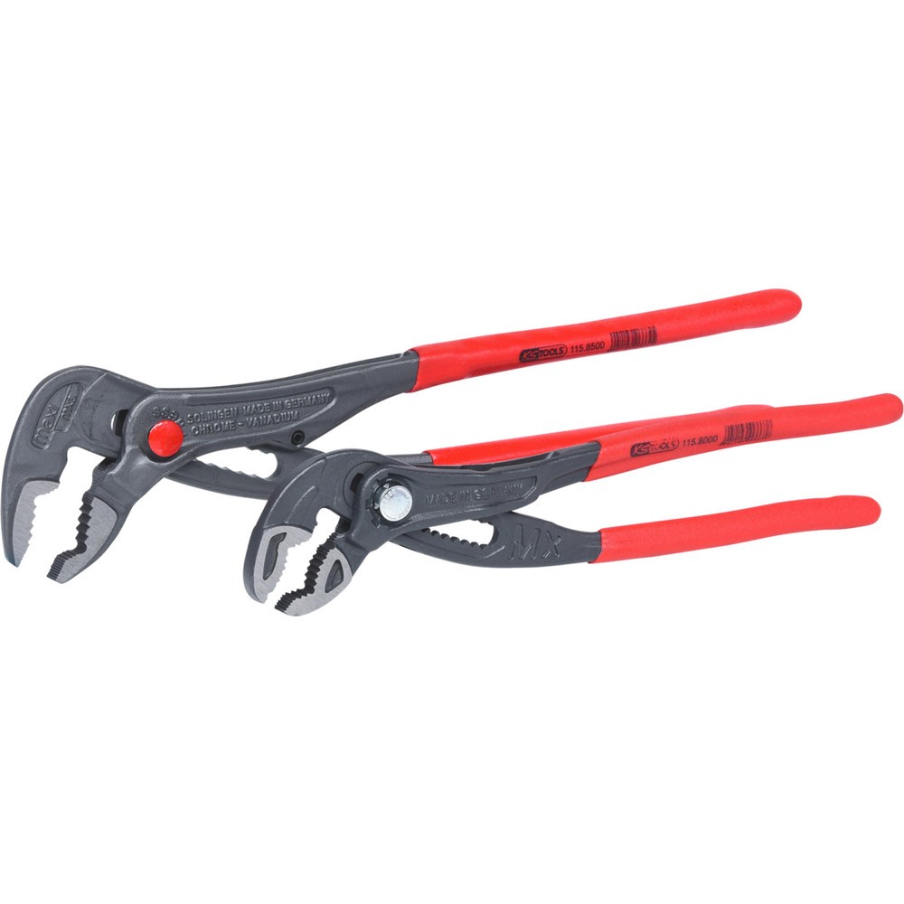 Produktabbildung Nr. 1: KS TOOLS Wasserpumpenzangen-Satz, 2-tlg, 10"-12"