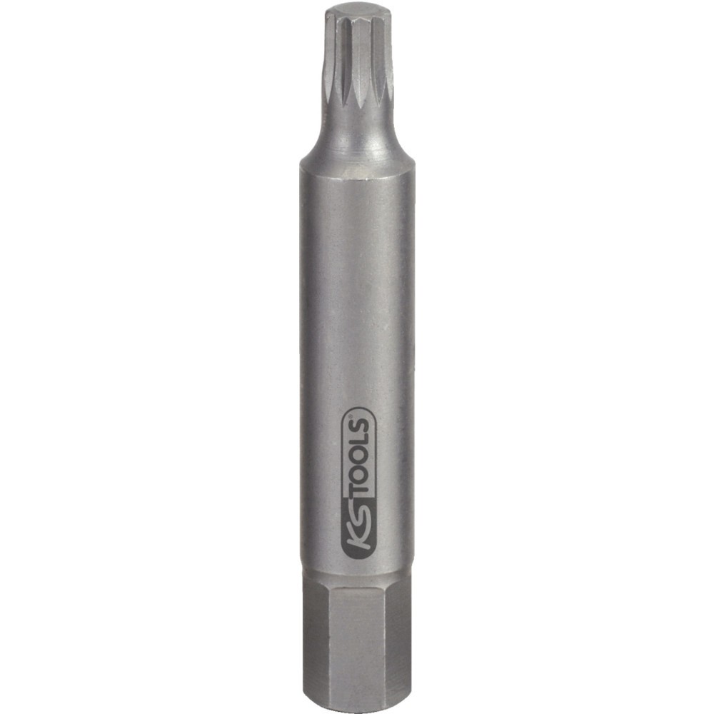 Produktabbildung: KS TOOLS 10mm Spezial-Bit Vielzahn, M8, 75mm