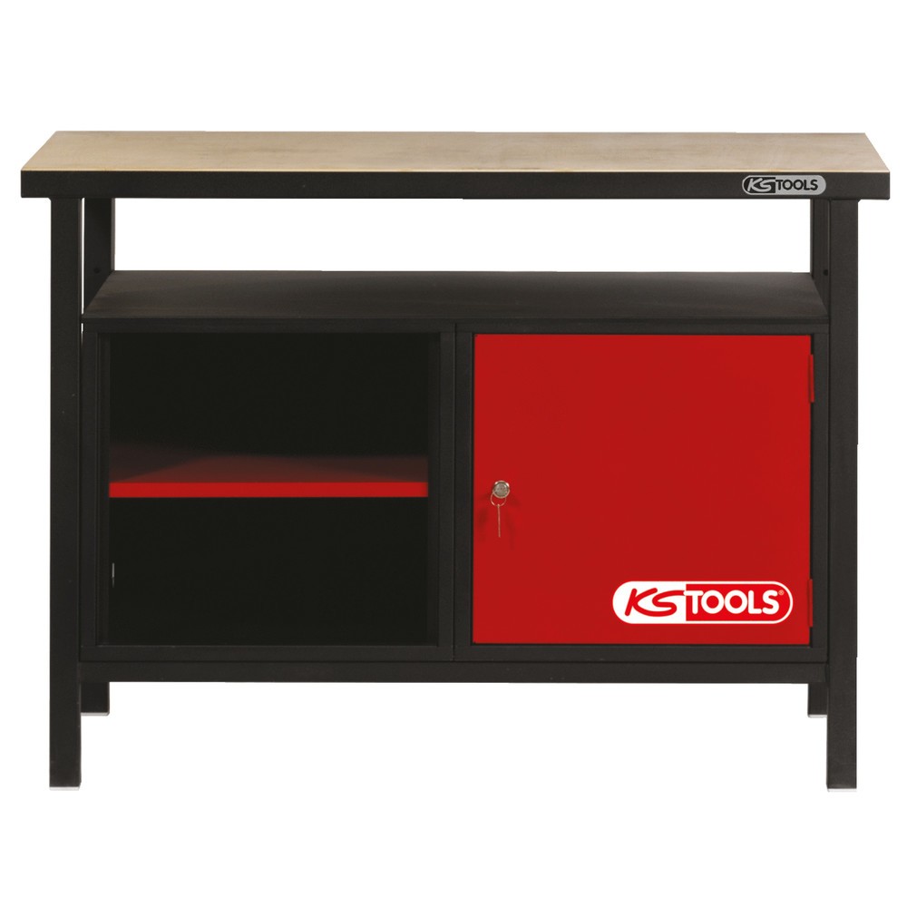 Produktabbildung Nr. 2: KS TOOLS Werkbank mit 1 Tür, H840xB1200xT600mm