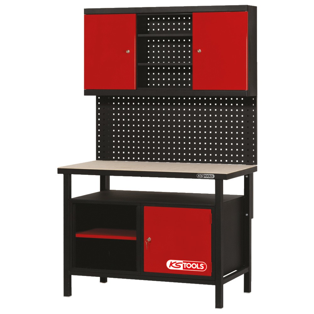 Produktabbildung Nr. 3: KS TOOLS Werkbank mit 1 Tür, H840xB1200xT600mm