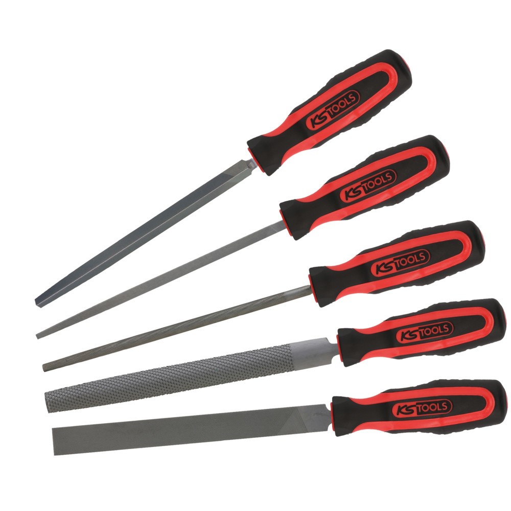 Produktabbildung Nr. 5: KS TOOLS Werkstattfeilen-Satz, 5-tlg