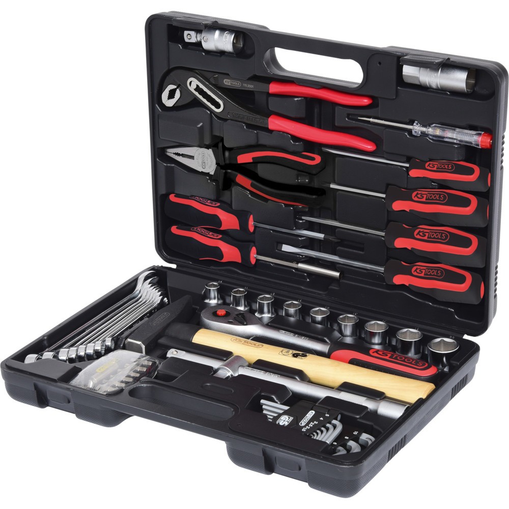 Produktabbildung Nr. 1: KS TOOLS 1/4"+1/2" Werkzeug-Satz, 50-tlg