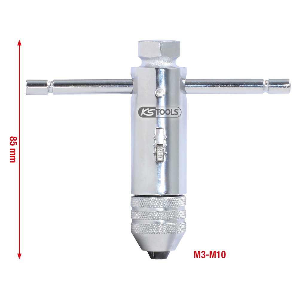 Produktabbildung Nr. 2: KS TOOLS Werkzeughalter mit Umschalt-Ratschenkopf, 85mm
