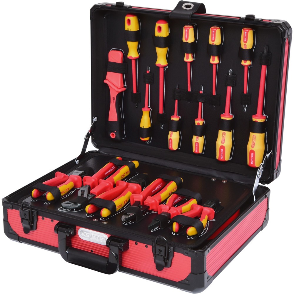 Produktabbildung Nr. 8: KS TOOLS Isolierter Werkzeug-Satz für Hybrid- und Elektrofahrzeuge, 43-tlg