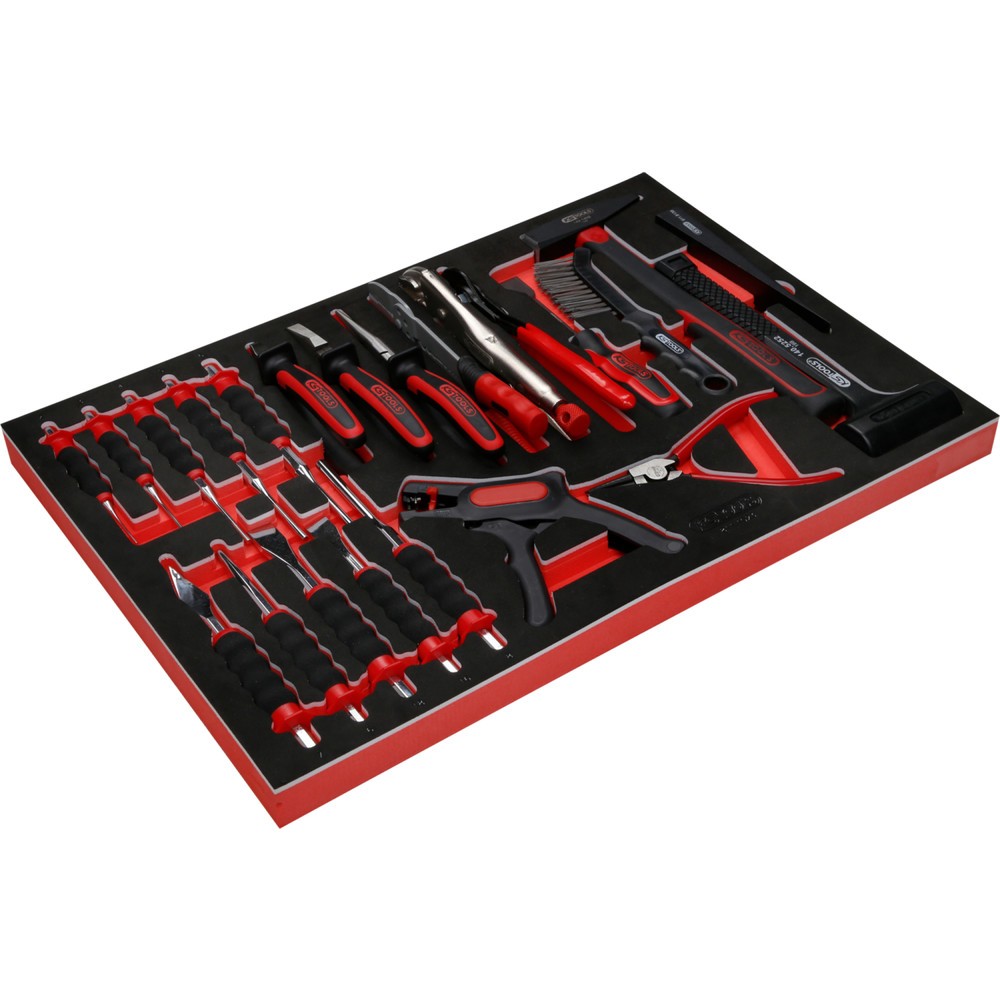 Produktabbildung Nr. 5: KS TOOLS Zangen- / Hammer- / und Meißel-Satz, 23-tlg