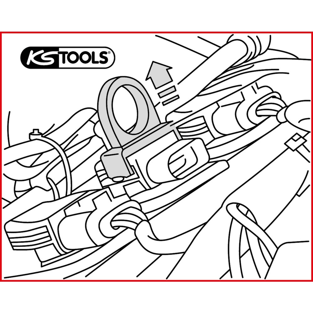 Produktabbildung Nr. 2: KS TOOLS Zündspulen-Abzieher-Typ 4, 90mm