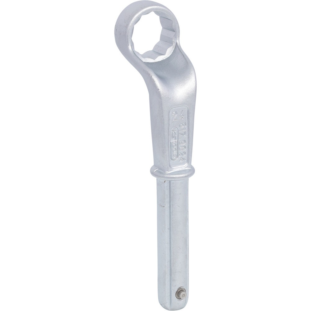 KS TOOLS Zugringschlüssel, gekröpft, 24mm Produktabbildung: KS TOOLS Zugringschlüssel, gekröpft, 24mm