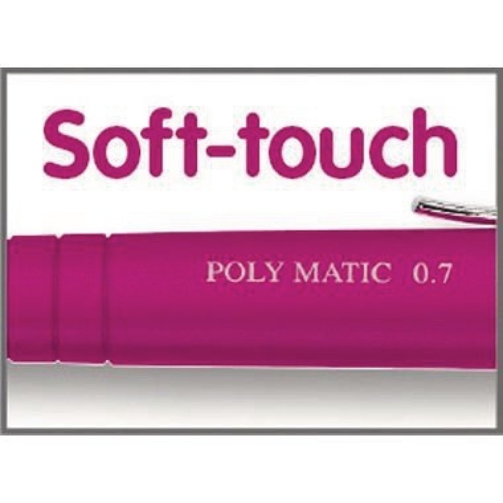 Produktabbildung Nr. 2: Faber-Castell Kugelschreiber POLY BALL 241199 M Mine bl Schaft sw