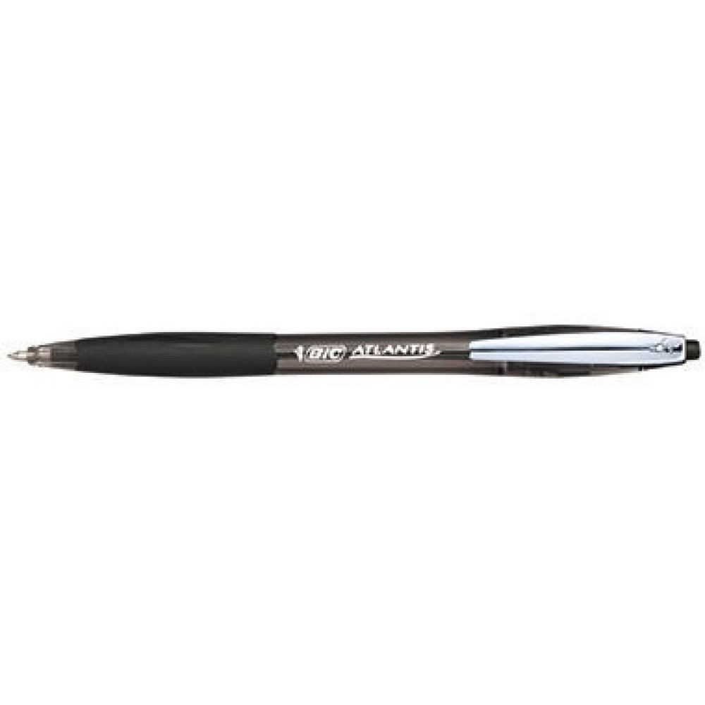 Produktabbildung Nr. 1: BIC Kugelschreiber ATLANTIS Soft 902133 0,4mm Druckmechanik schwarz