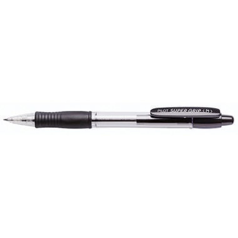 Produktabbildung Nr. 1: PILOT Druckkugelschreiber SUPER GRIP M 2030001 0,4mm schwarz
