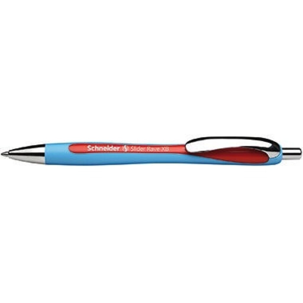 Schneider Druckkugelschreiber Slider Rave XB 132502 1mm rot Produktabbildung Nr. 1: Schneider Druckkugelschreiber Slider Rave XB 132502 1mm rot