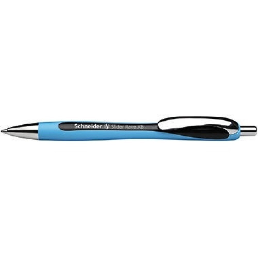 Produktabbildung: Schneider Druckkugelschreiber Slider Rave XB 132501 1mm schwarz