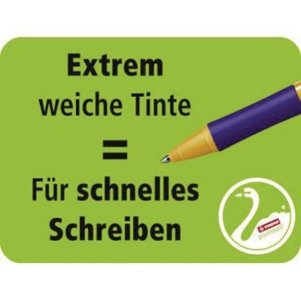 Produktabbildung Nr. 5: STABILO Kugelschreiber pointball 6030/40 0,5mm Druckmechanik rot