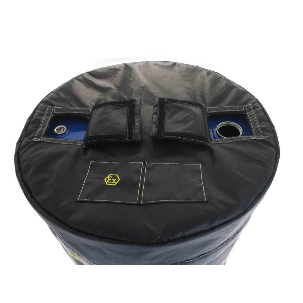 Produktabbildung: Kuhlmann ATEX Isolierdeckel für Fässer, 200 l