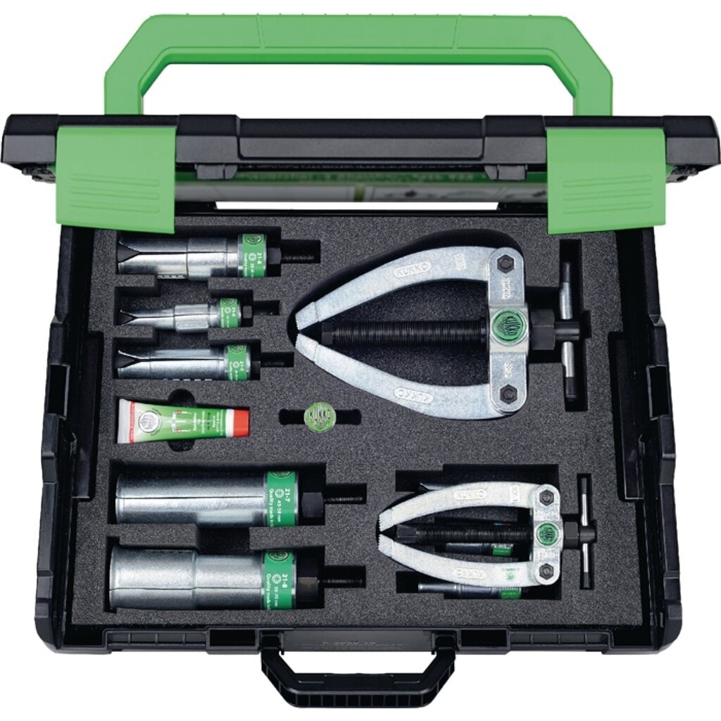 KUKKO Innenausziehersatz 25 8-tlg.12-46mm Produktabbildung: KUKKO Innenausziehersatz 25 8-tlg.12-46mm