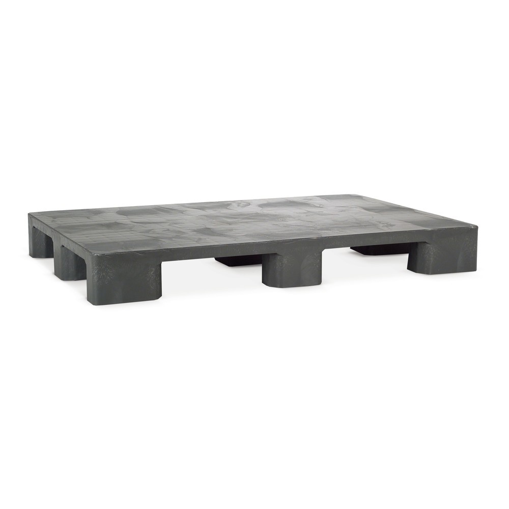 Produktabbildung: Kunststoff-Palette BASIC, LxBxH 1.200 x 800 x 140 mm