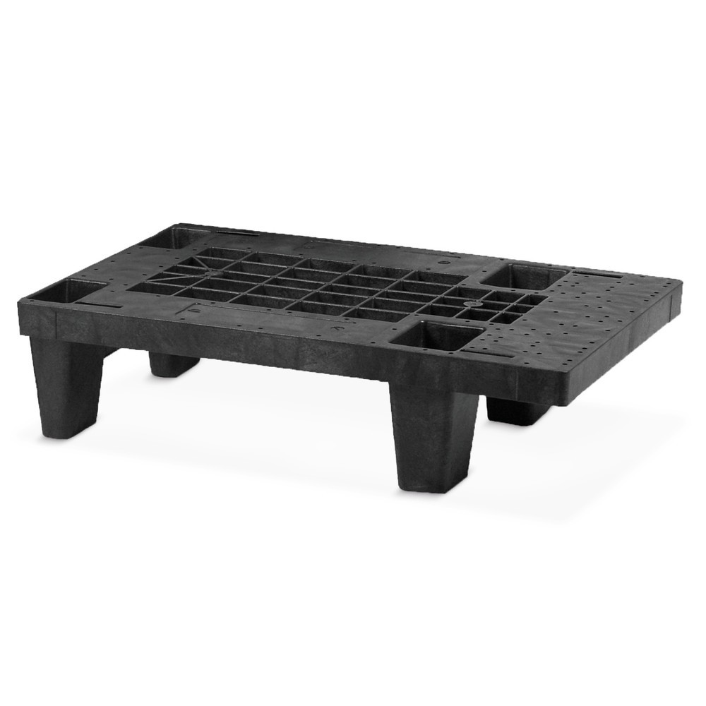 Produktabbildung: Kunststoff-Palette BASIC, statische TK 500 kg
