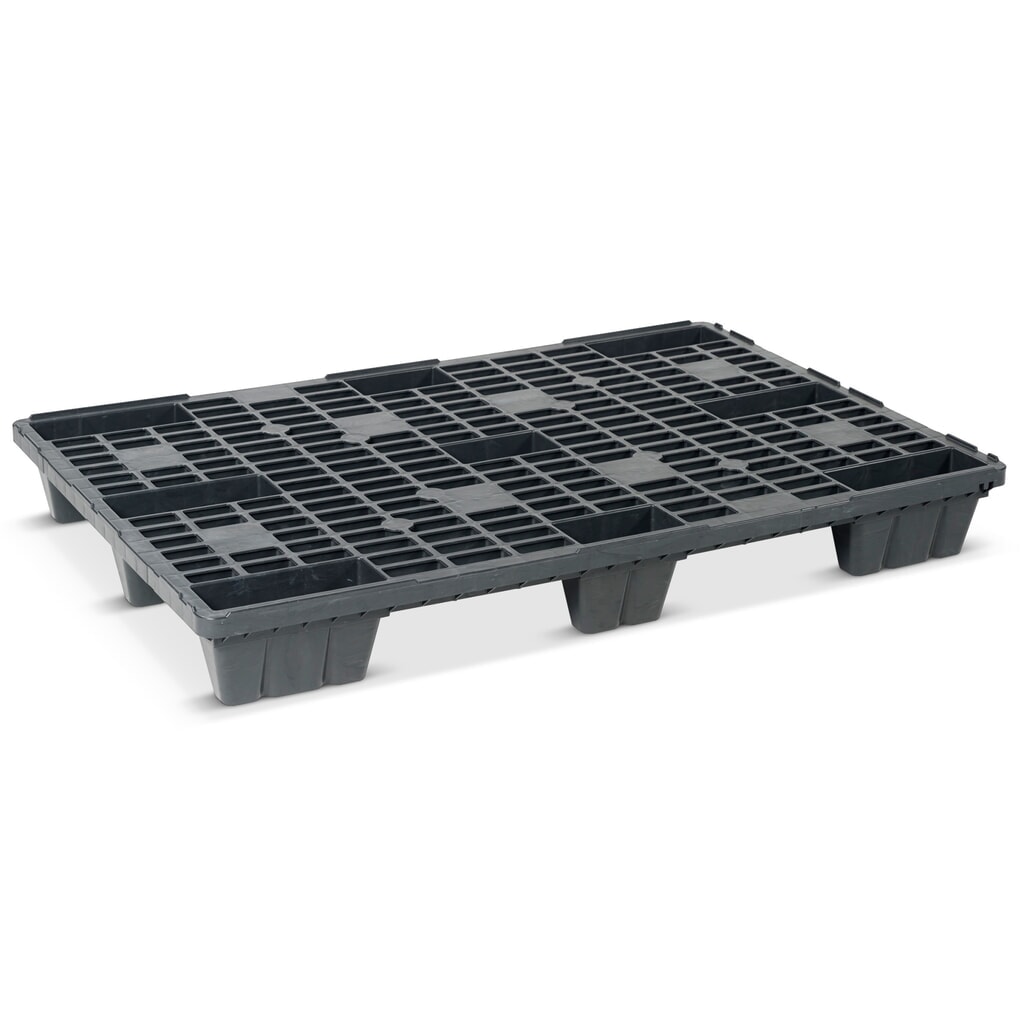 Kunststoff-Palette HEMMDAL, Tragkraft 2.500 kg Produktabbildung: Kunststoff-Palette HEMMDAL, Tragkraft 2.500 kg