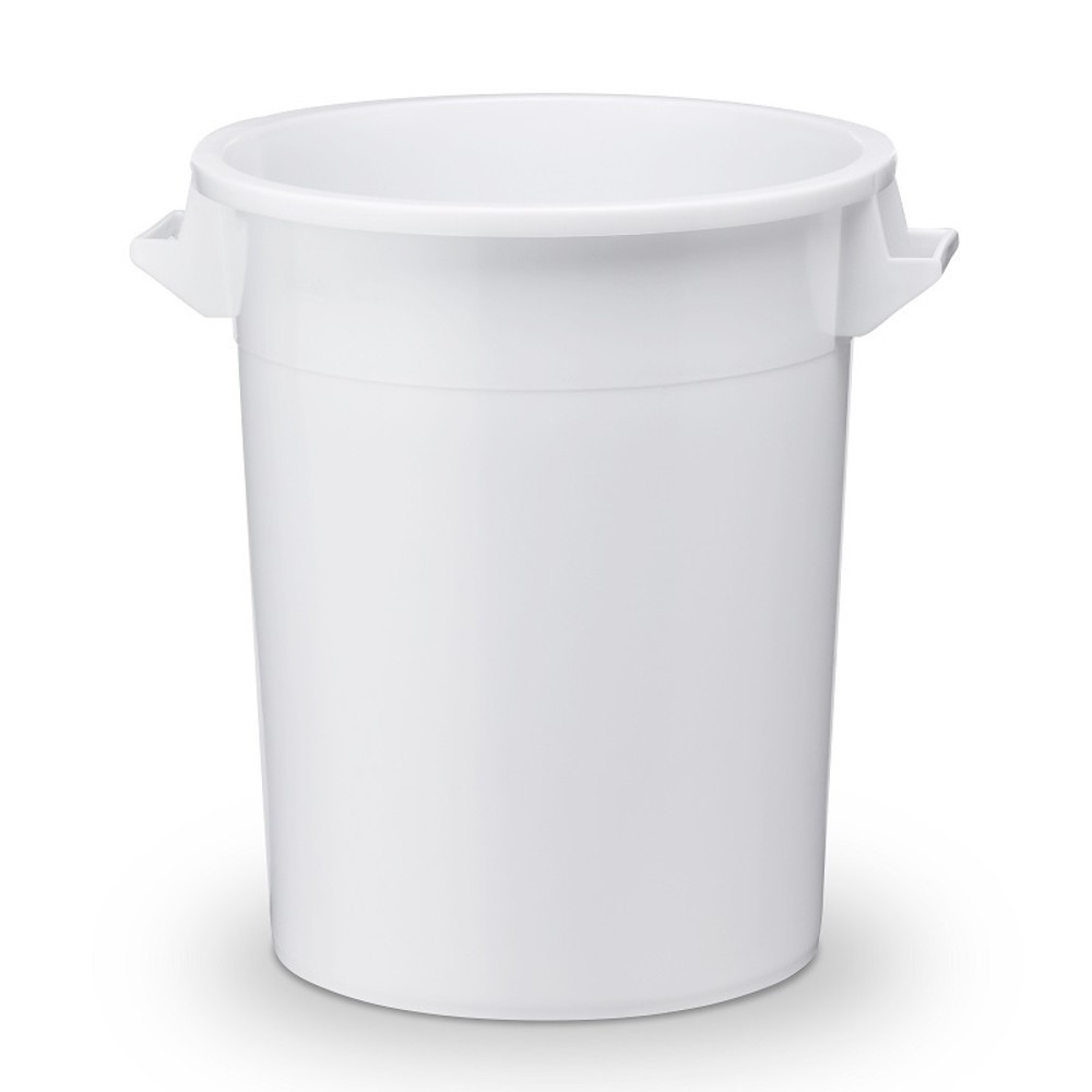 Produktabbildung: Kunststofftonne, weiß, 75 Liter