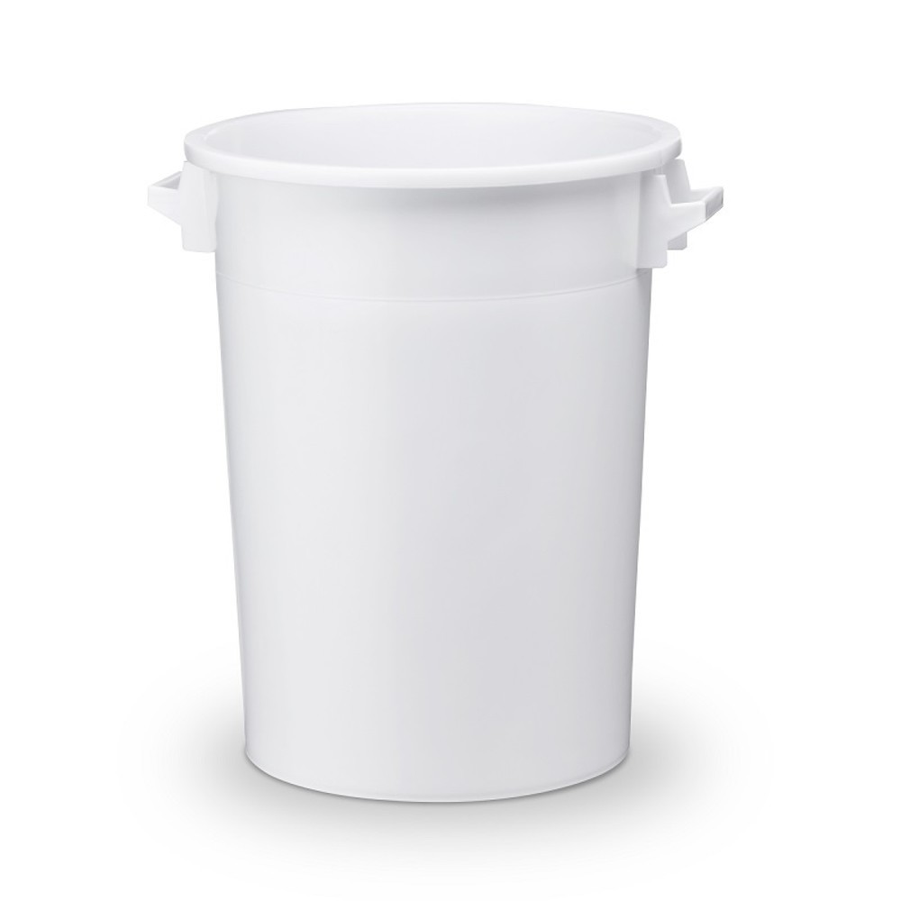 Produktabbildung: Kunststofftonne, weiß, 100 Liter