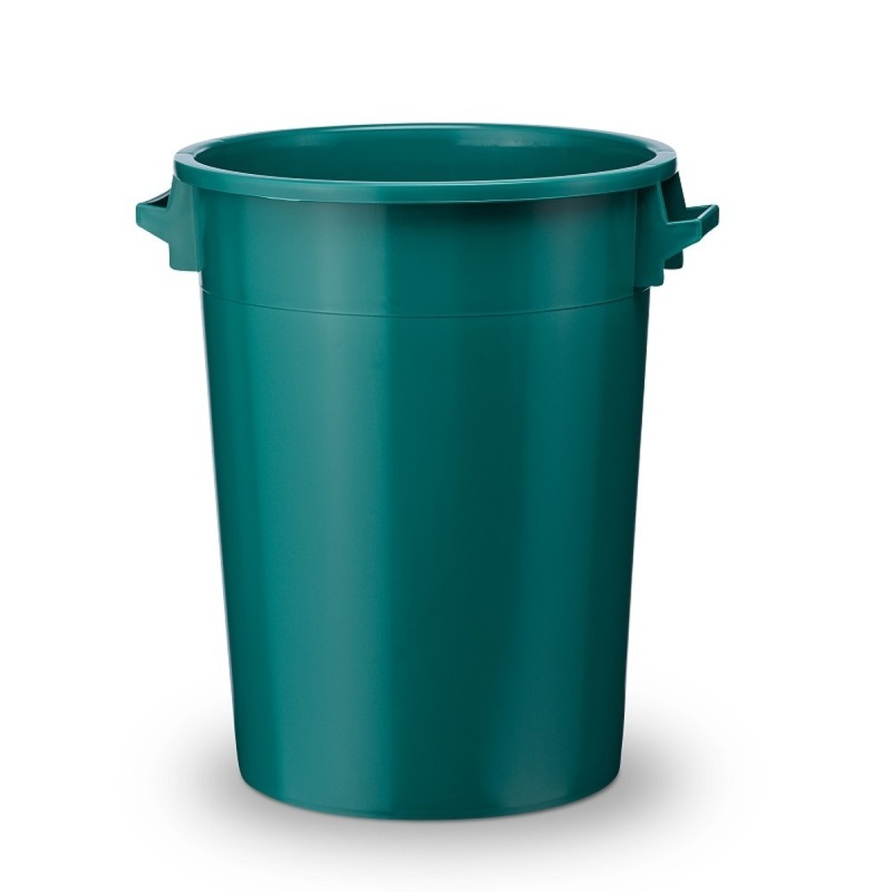Produktabbildung: Kunststofftonne, grün, 100 Liter
