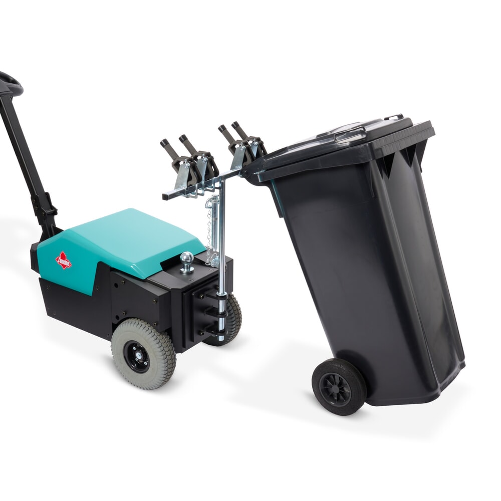 Schefer Mülltonnen-Kupplung Für Elektroschlepper ES Premium – 15 Kg Schweres Zubehör