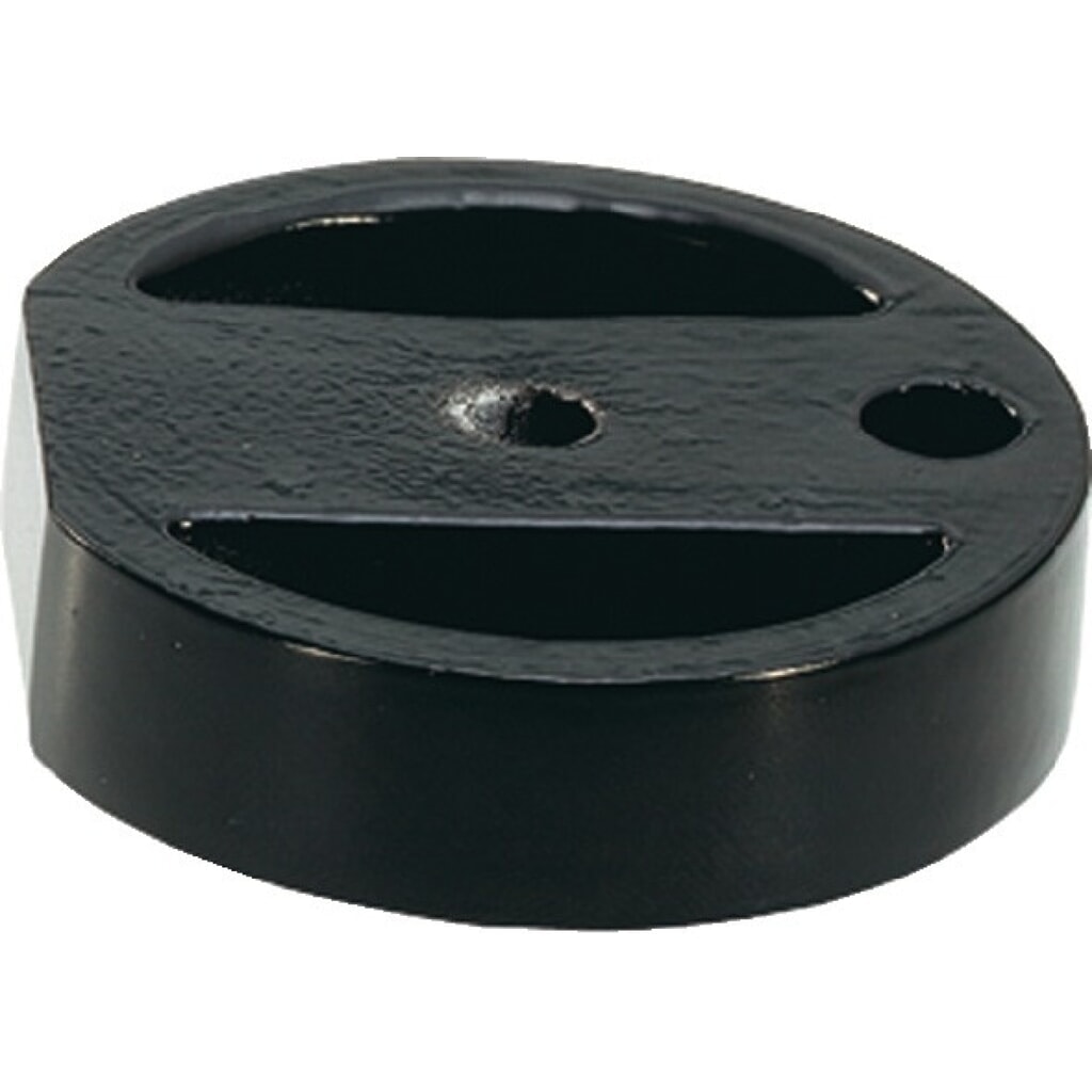 KWS Unterlage 2559, Ø 60 mm Höhe 15 mm, Leichtmetall schwarz, f. Art. 3000 258 205 Produktabbildung: KWS Unterlage 2559, Ø 60 mm Höhe 15 mm, Leichtmetall schwarz, f. Art. 3000 258 205