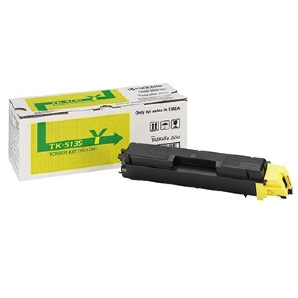 Produktabbildung: KYOCERA Toner 1T02PAANL0 TK-5135Y 5.000Seiten gelb