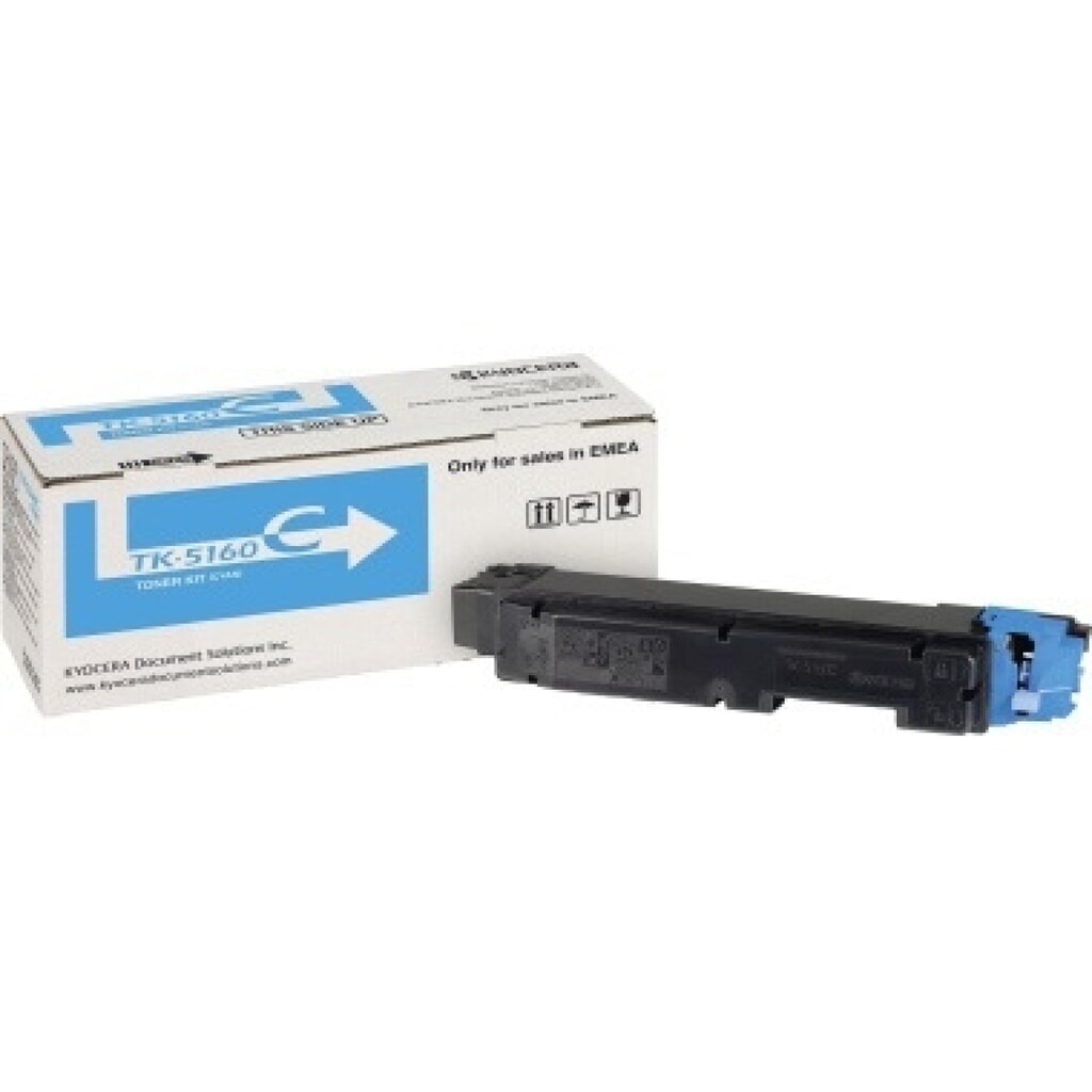 Produktabbildung: KYOCERA Toner 1T02NTCNL0 TK-5160C 12.000Seiten cyan