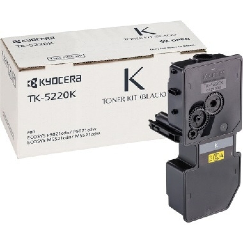 KYOCERA Toner 1T02R90NL1 TK-5220K 1.200Seiten schwarz Produktabbildung: KYOCERA Toner 1T02R90NL1 TK-5220K 1.200Seiten schwarz