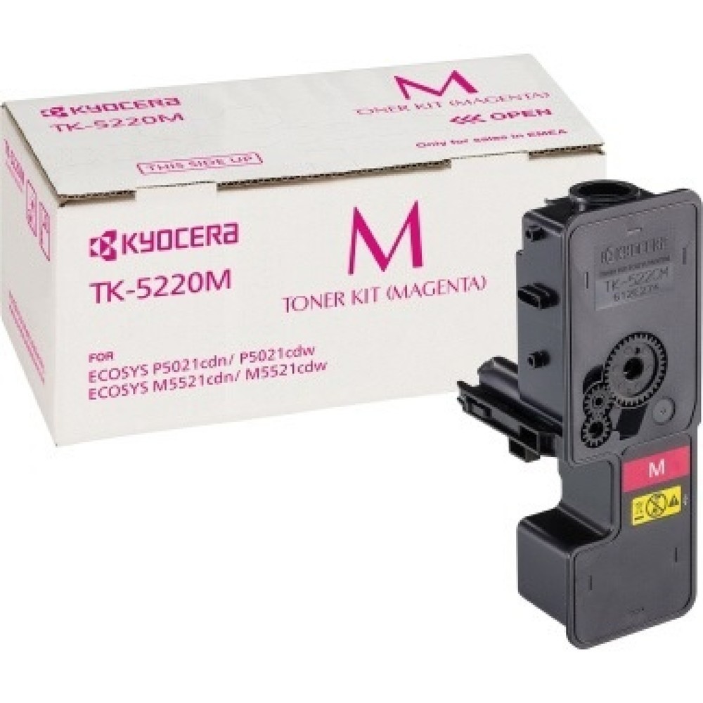 Produktabbildung: KYOCERA Toner 1T02R9BNL1 TK-5220M 1.200Seiten magenta