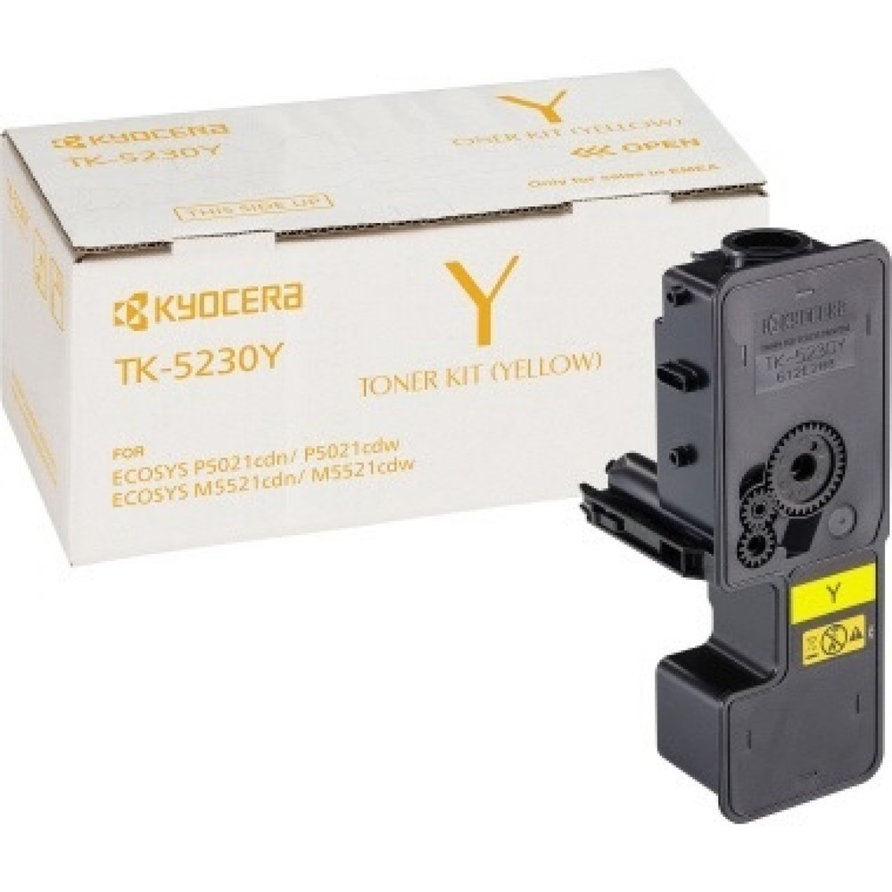 Produktabbildung: KYOCERA Toner 1T02R9ANL0 TK-5230Y 2.200Seiten gelb