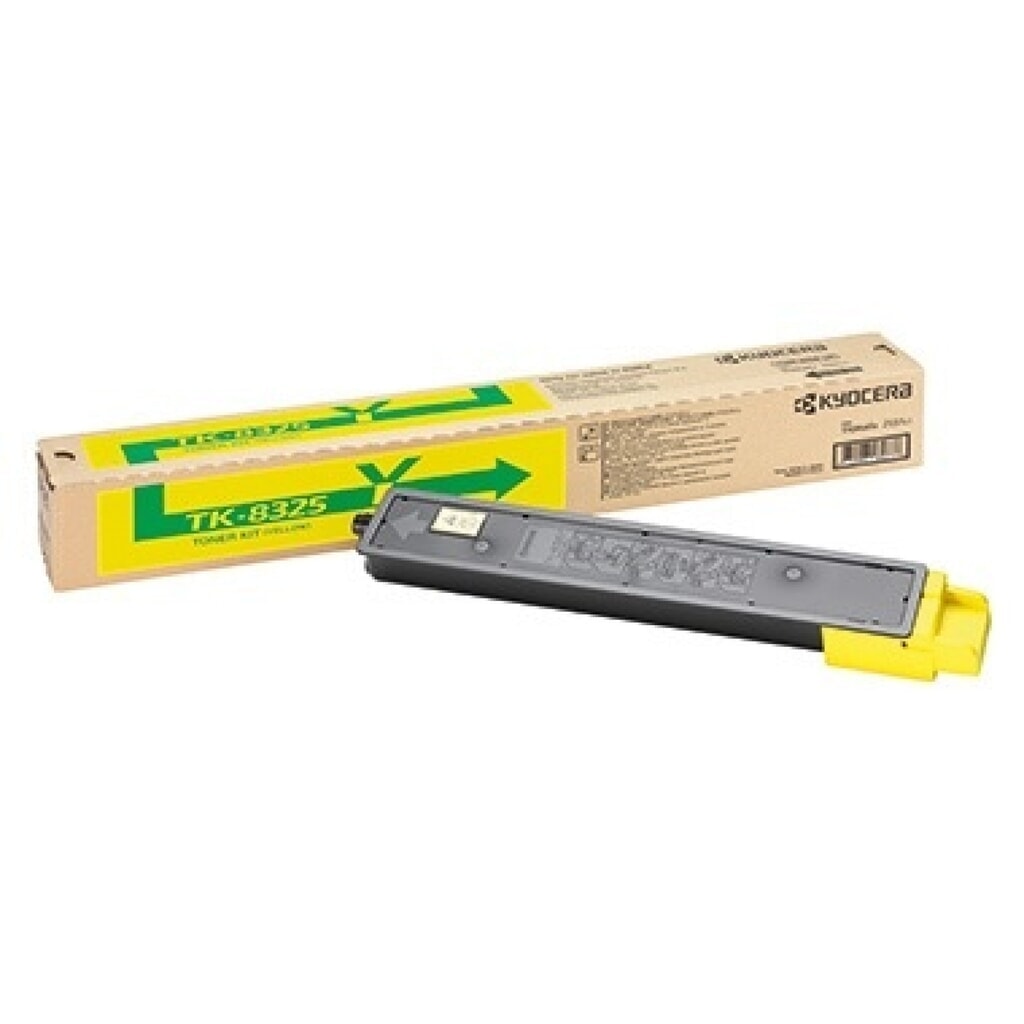 KYOCERA Toner 1T02NPANL0 TK-8325Y 12.000Seiten gelb Produktabbildung: KYOCERA Toner 1T02NPANL0 TK-8325Y 12.000Seiten gelb