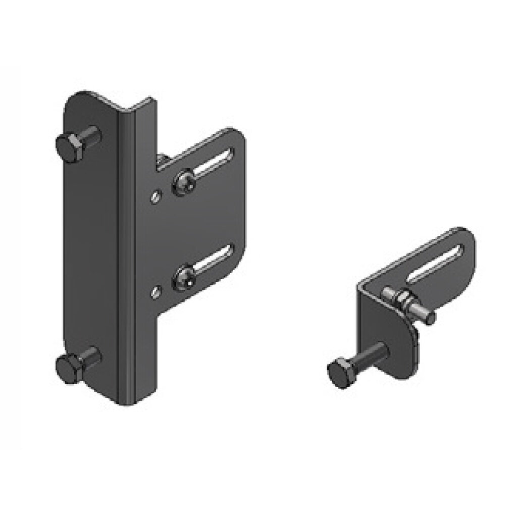 L-Bracket für BOPLAN® Axes Gate® Sicherheitstür für Rammschutzgeländer Produktabbildung: L-Bracket für BOPLAN® Axes Gate® Sicherheitstür für Rammschutzgeländer