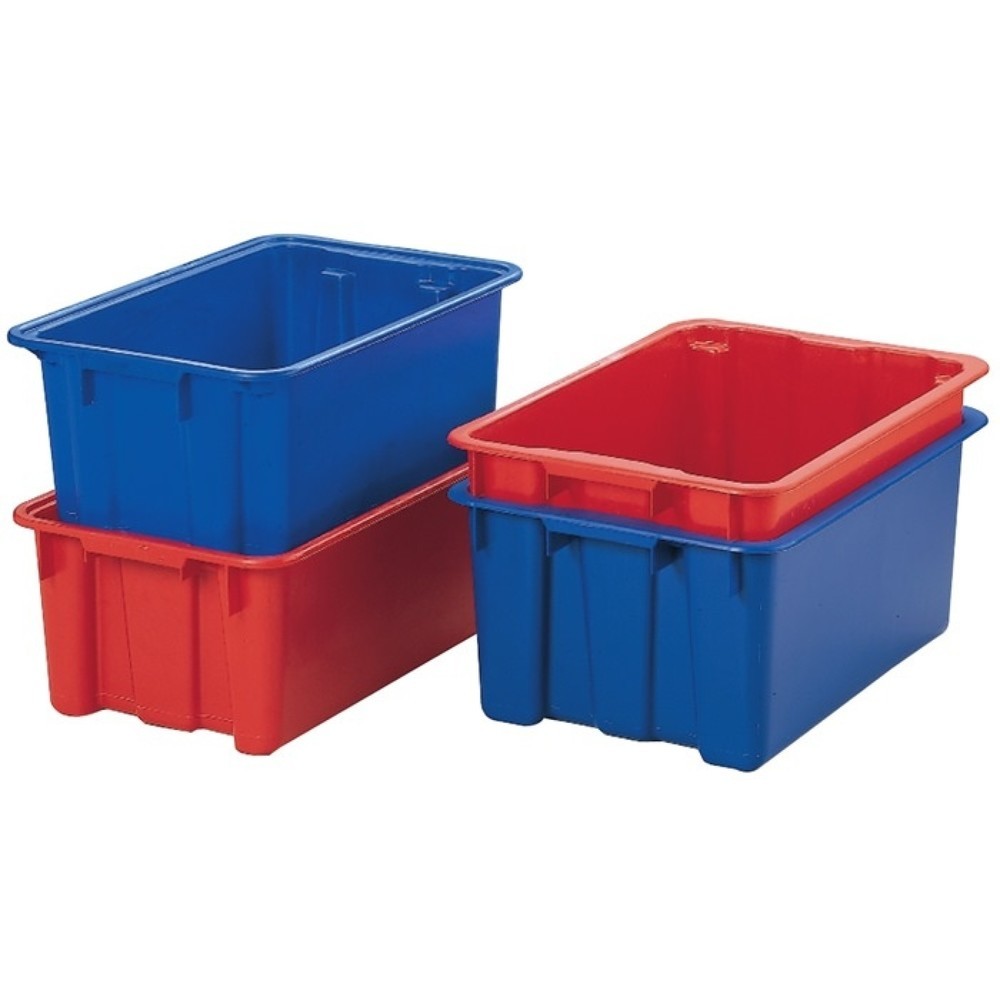 Illustration du produit: LA-KA-PE Eurobox, L 600 x l 400 x H 350 mm, PP rouge